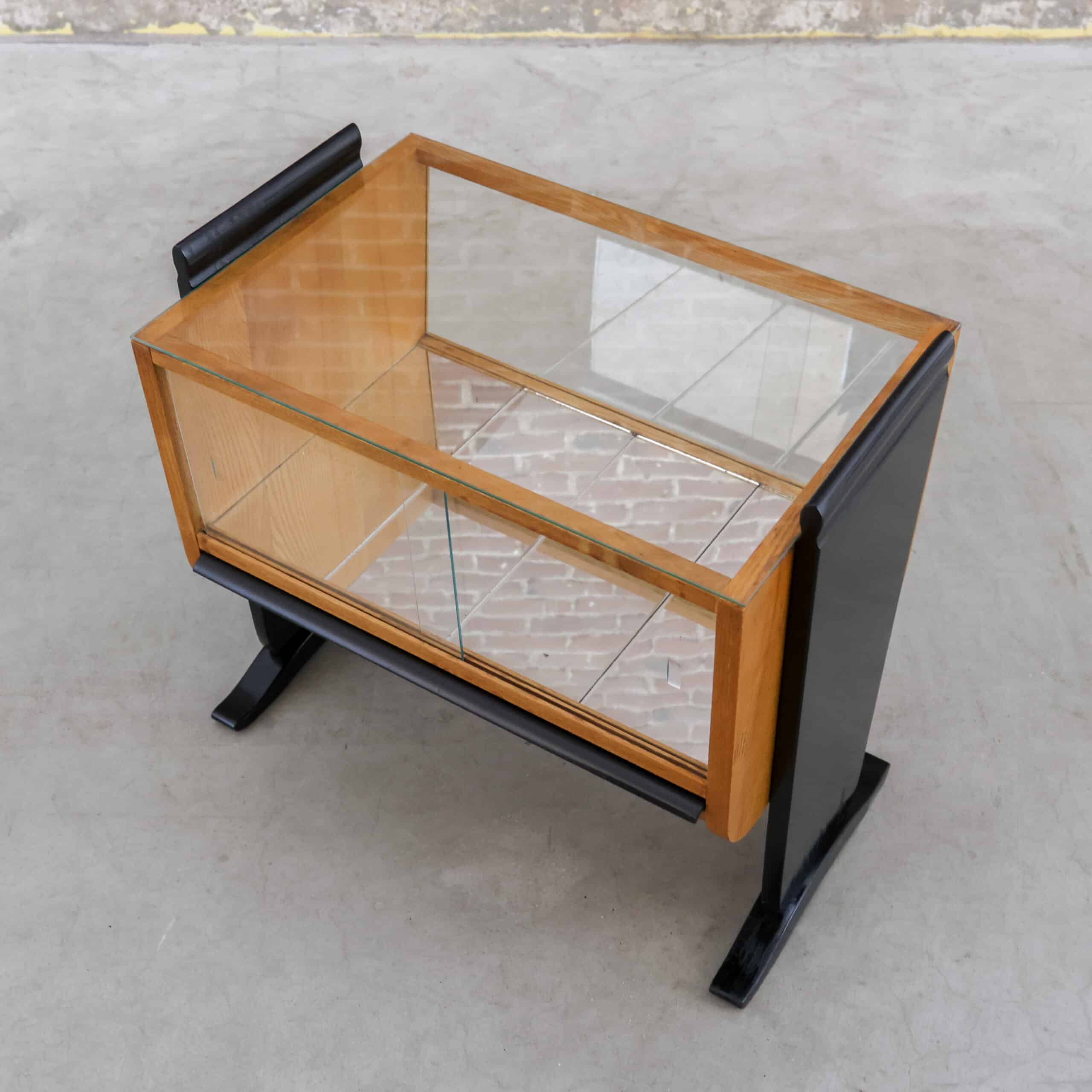 Vintage bar/vitrinetafel - Jindřich Halabala - Afbeelding 5