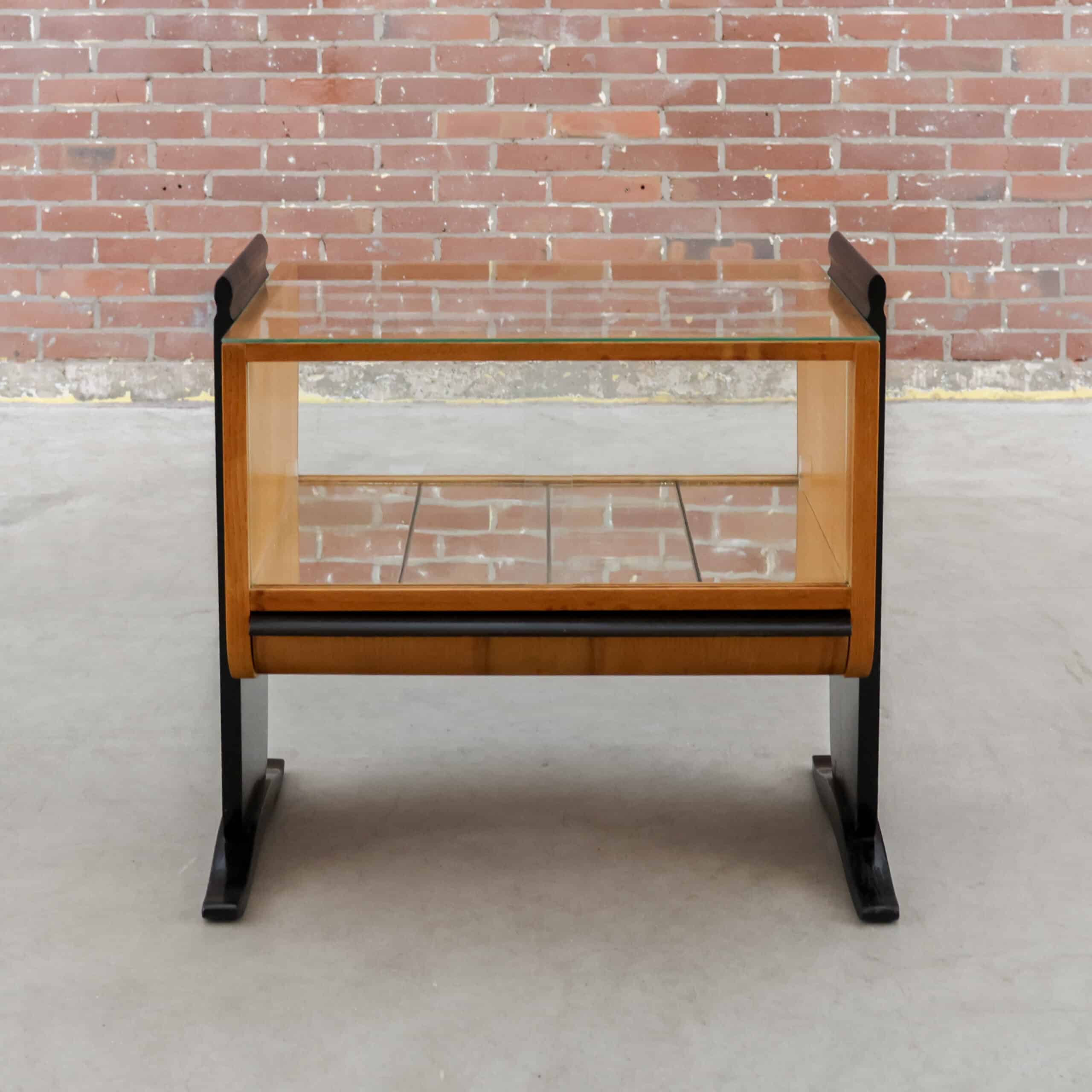 Vintage bar/vitrinetafel - Jindřich Halabala - Afbeelding 13
