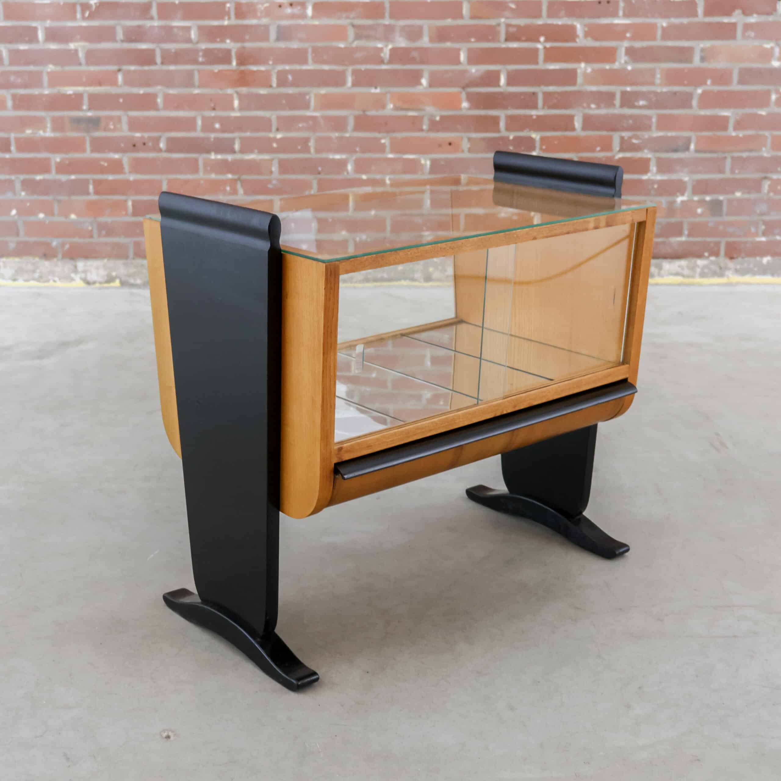 Vintage bar/vitrinetafel - Jindřich Halabala - Afbeelding 14