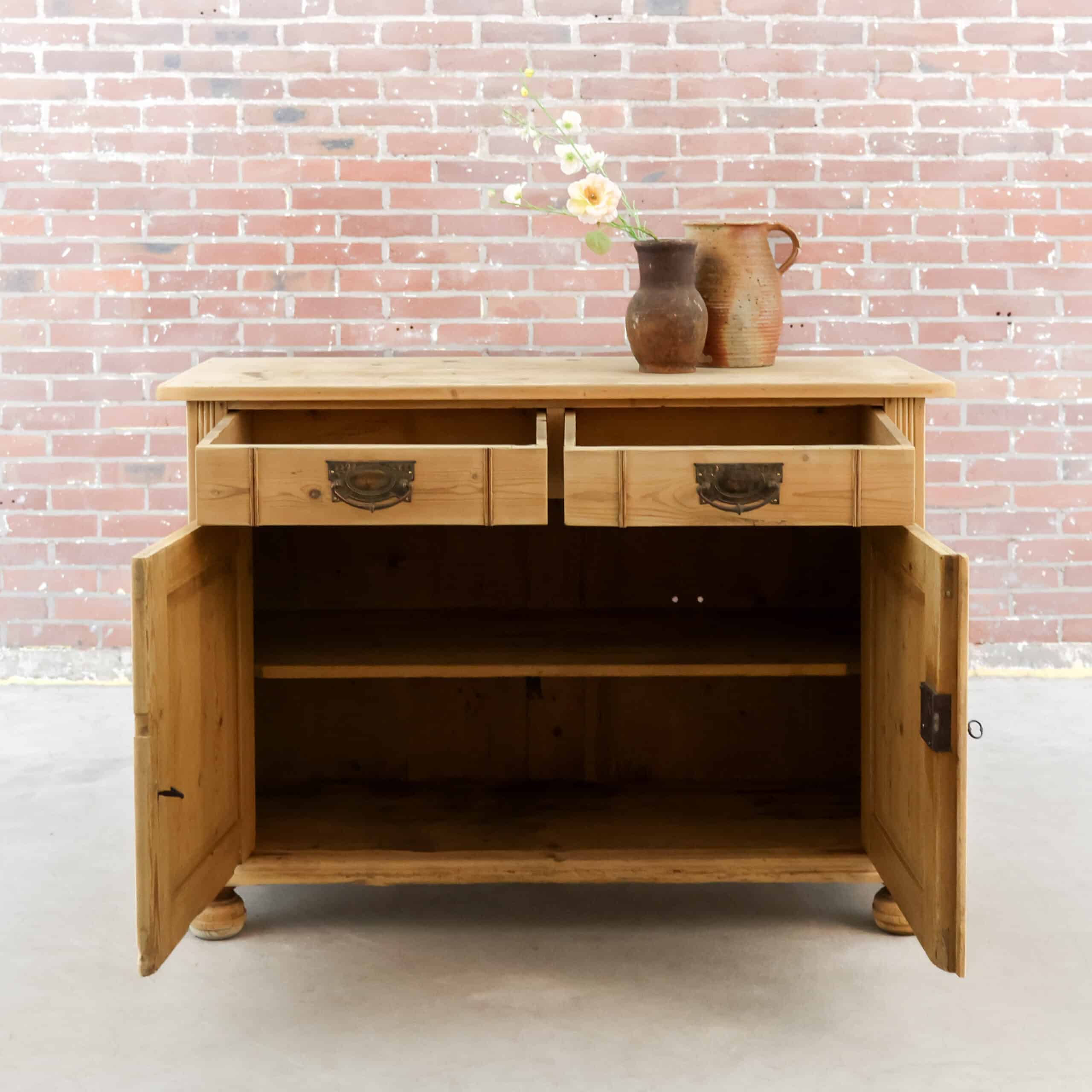 Grenen dressoir - Afbeelding 2