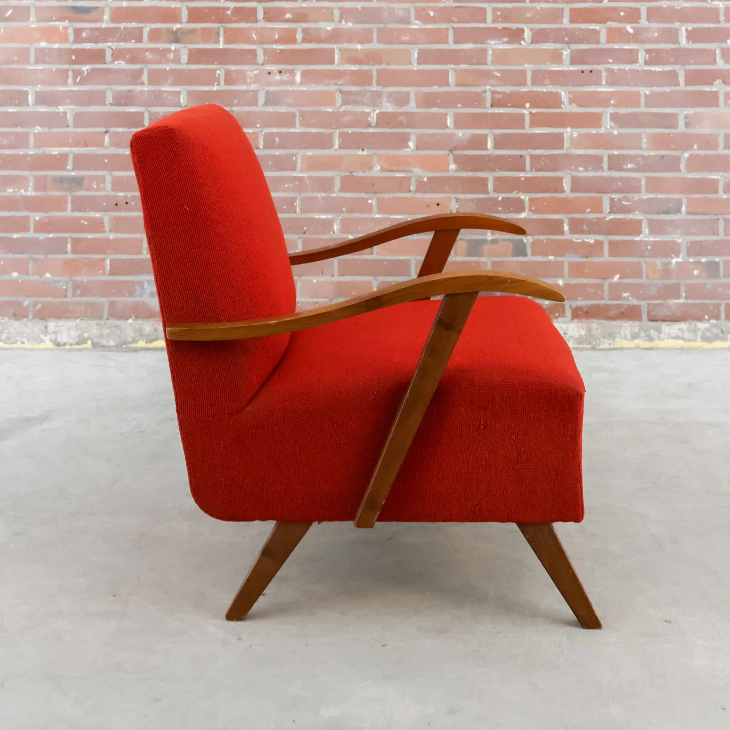 Vintage fauteuils - Drevovýroba Modra - Afbeelding 3