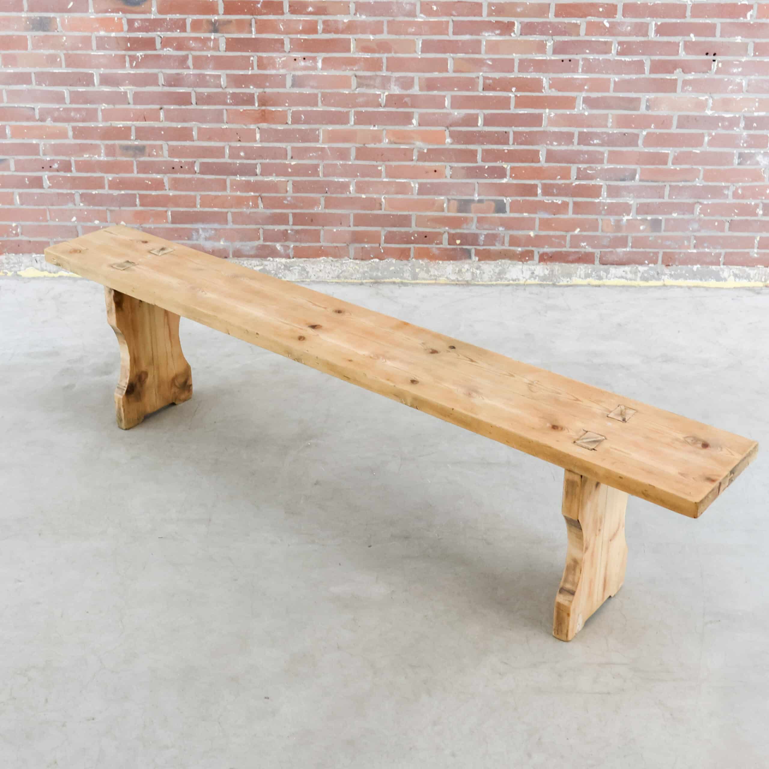 Brocante bankje - Afbeelding 2