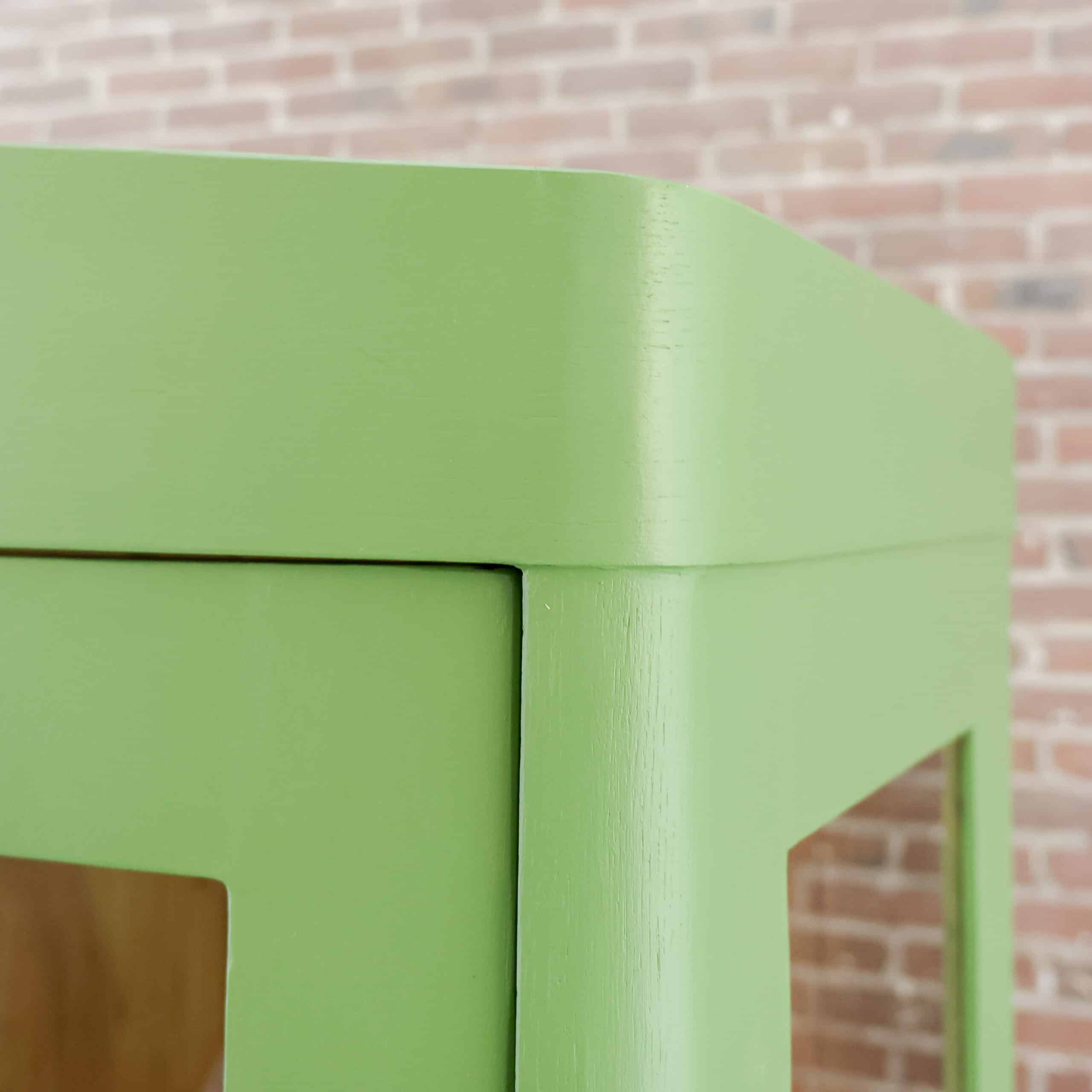 Groene vitrinekast - Afbeelding 5