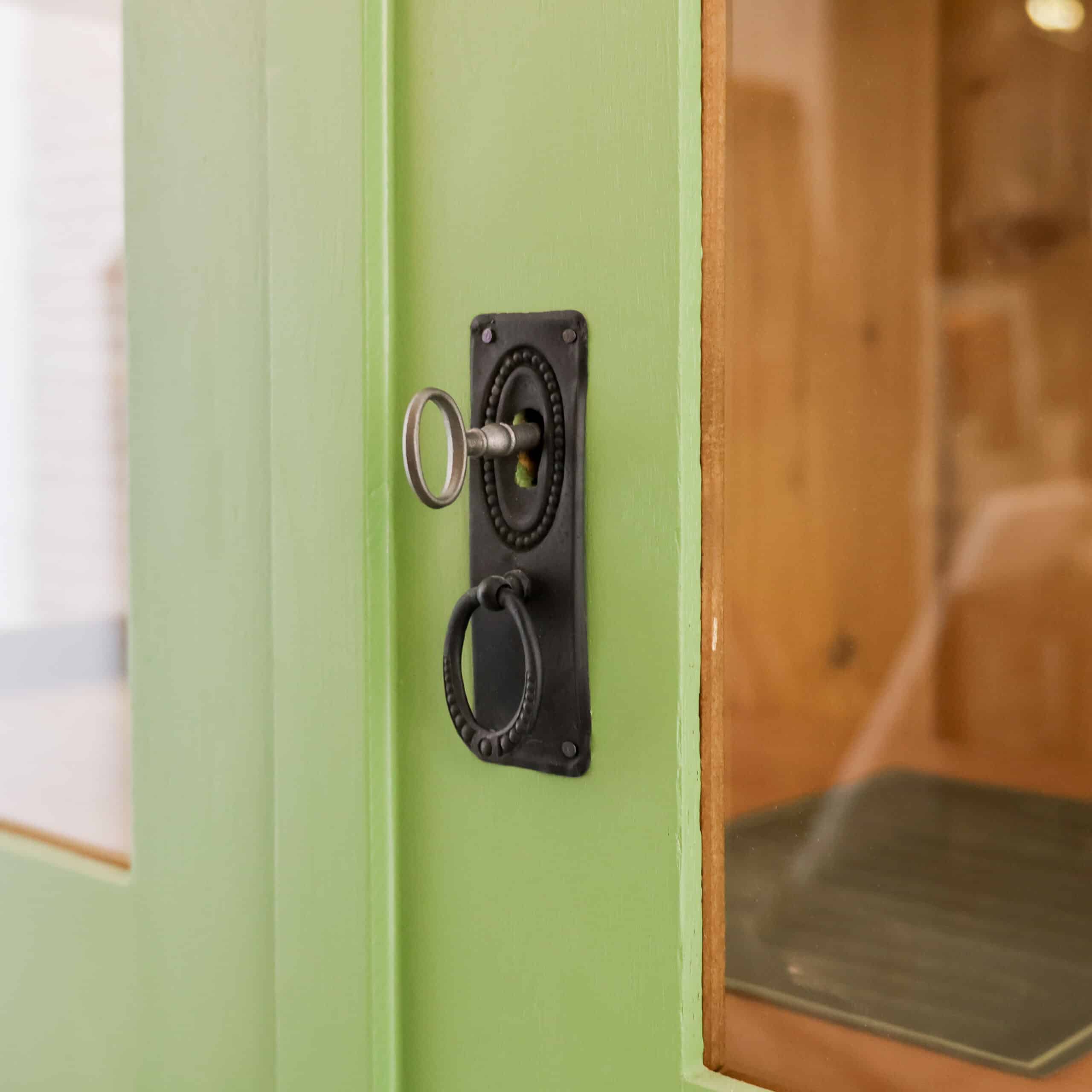 Groene vitrinekast - Afbeelding 6