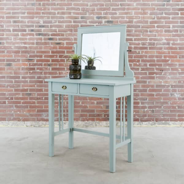 Brocante houten kaptafel