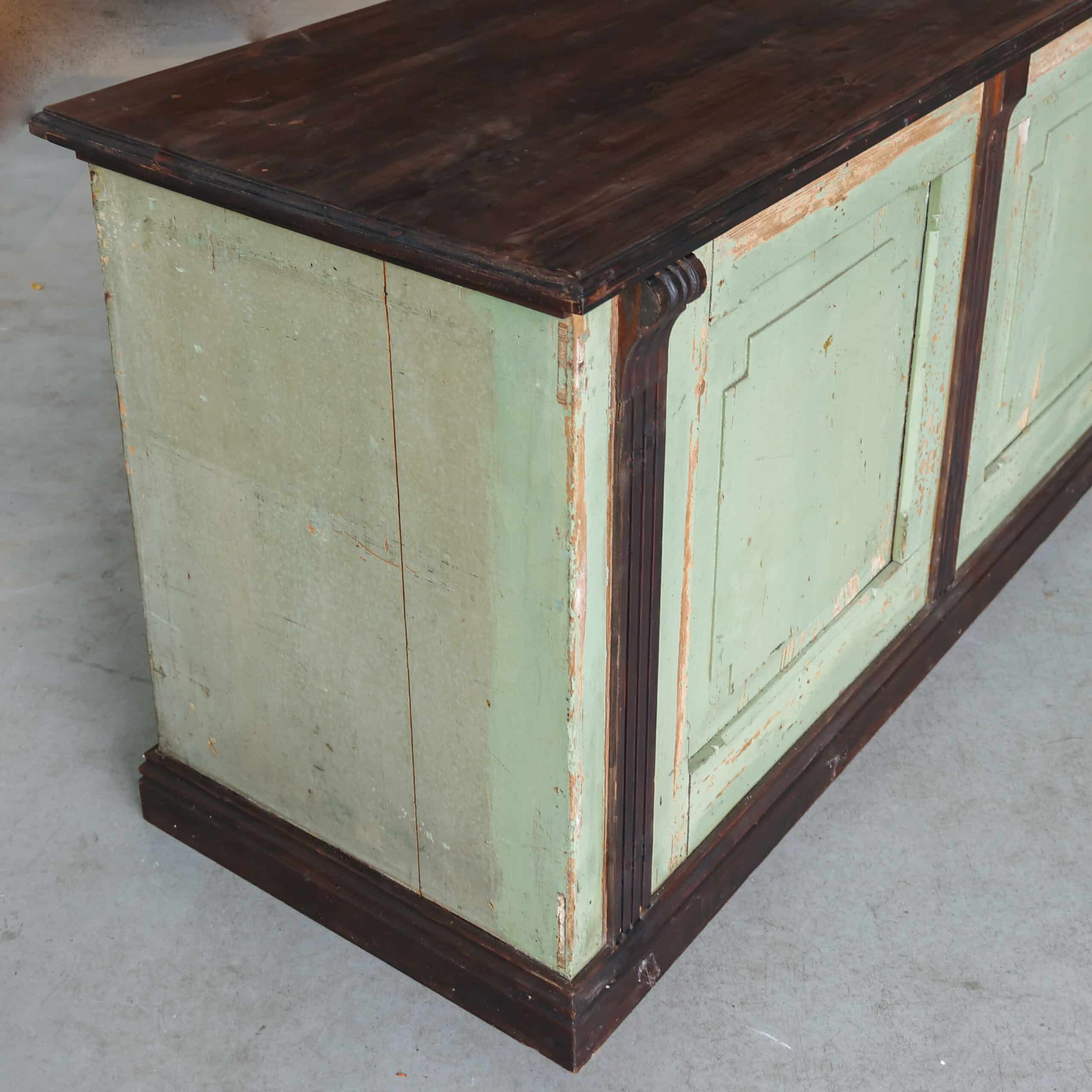 Authentieke apothekers/archiefkast - 4,5 meter - Afbeelding 19