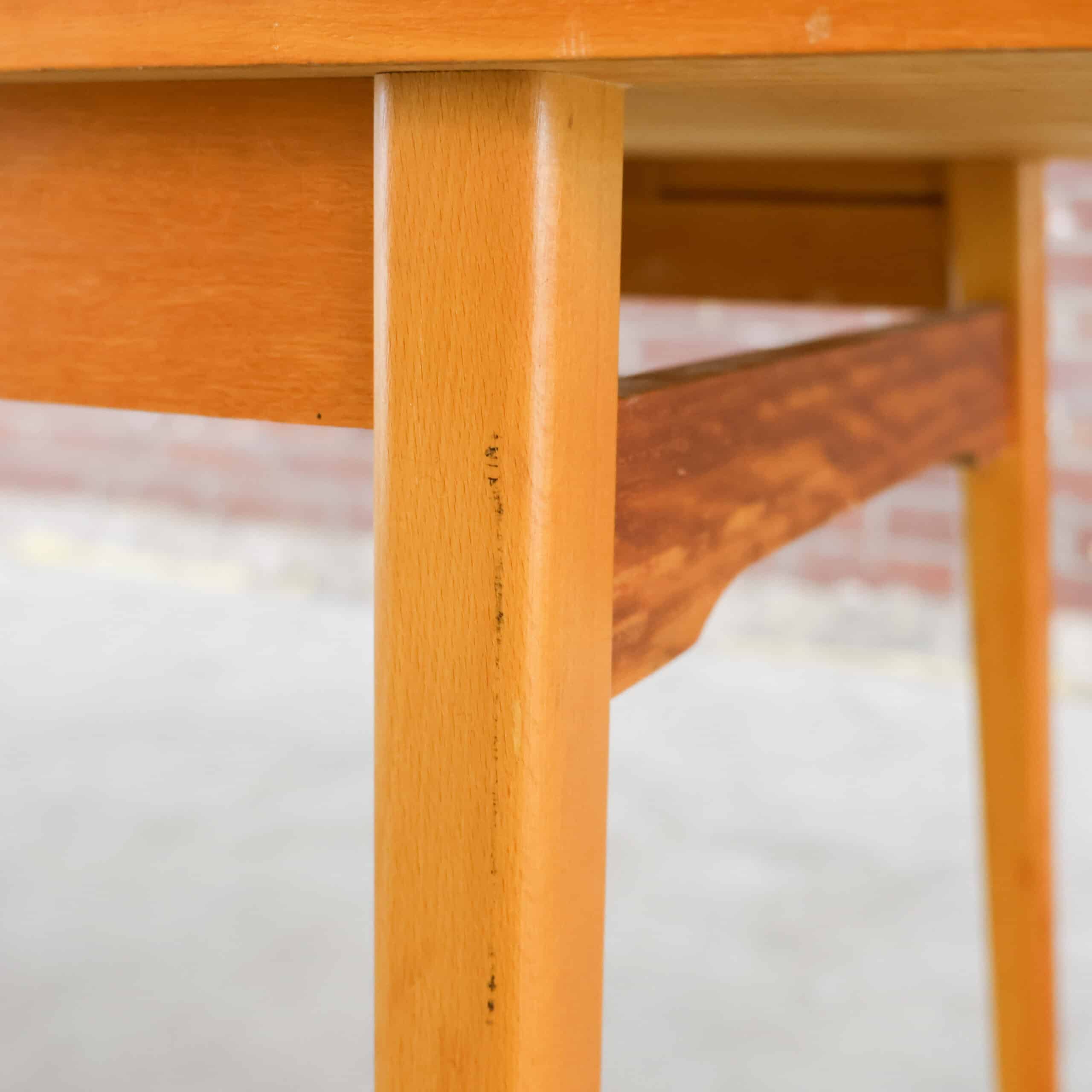 Vintage salontafel met dambord - Afbeelding 11