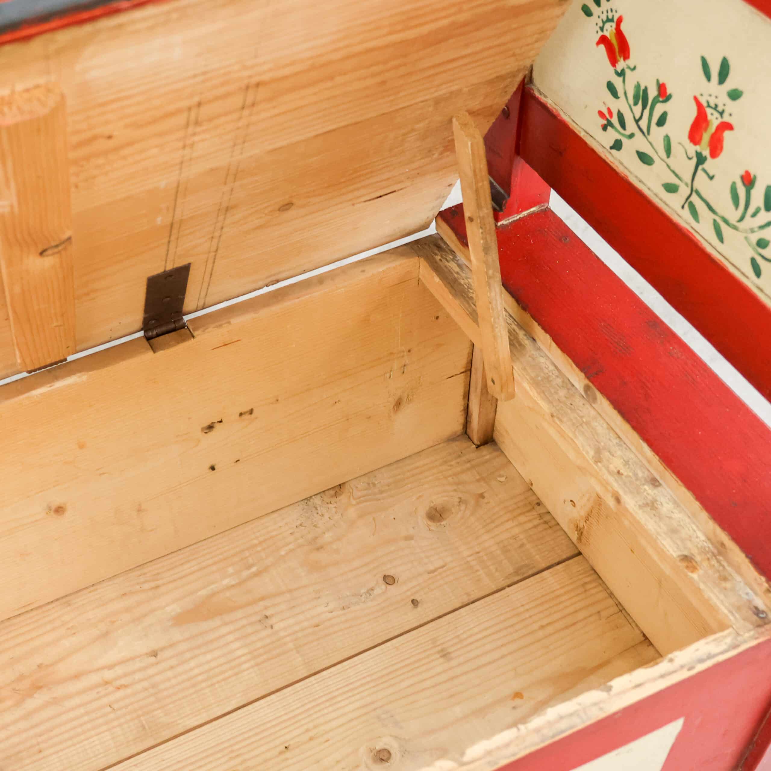 Traditioneel handbeschilderde klepbank – Bild 4