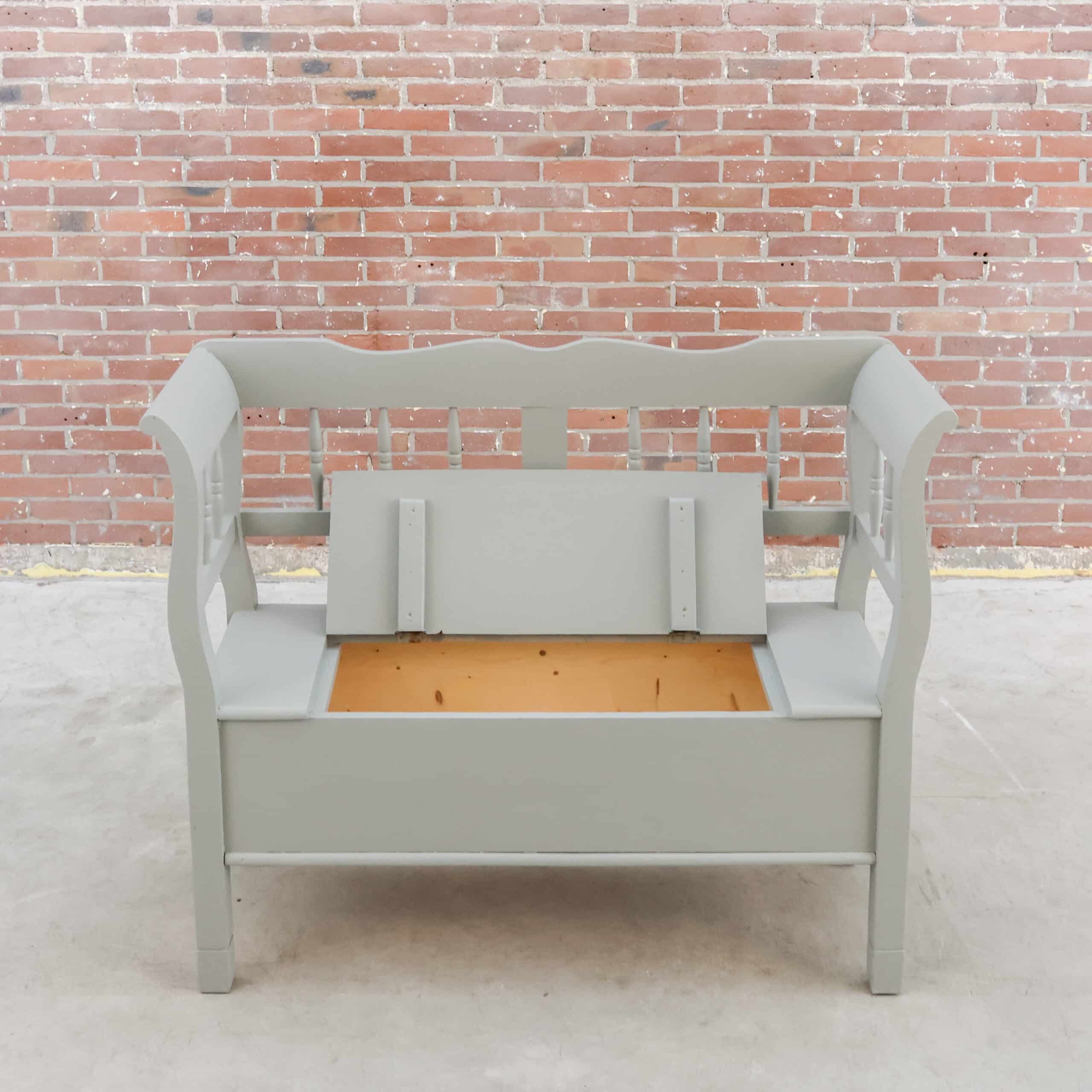 Brocante klepbank - Afbeelding 4