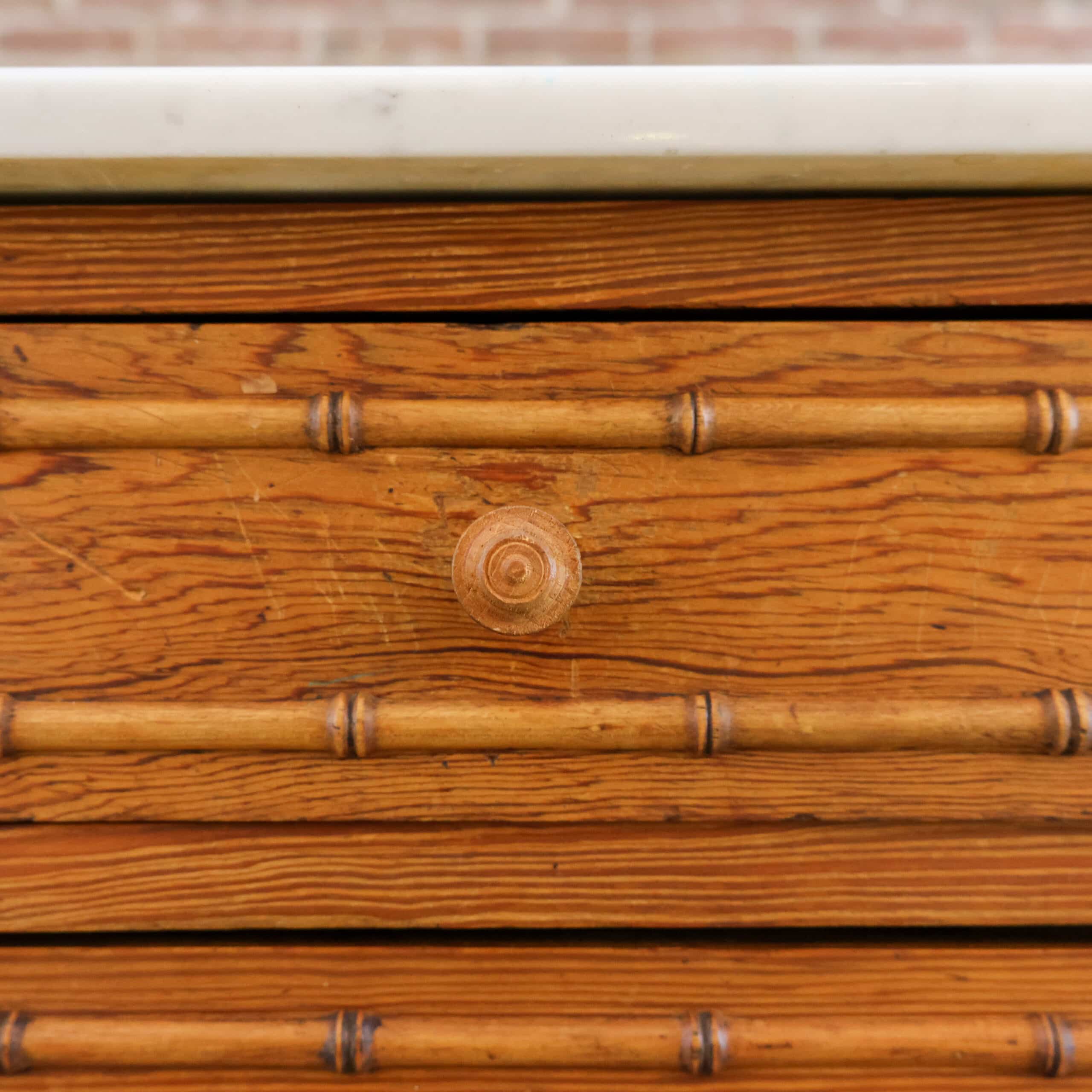 Faux Bamboo ladekast - Afbeelding 10