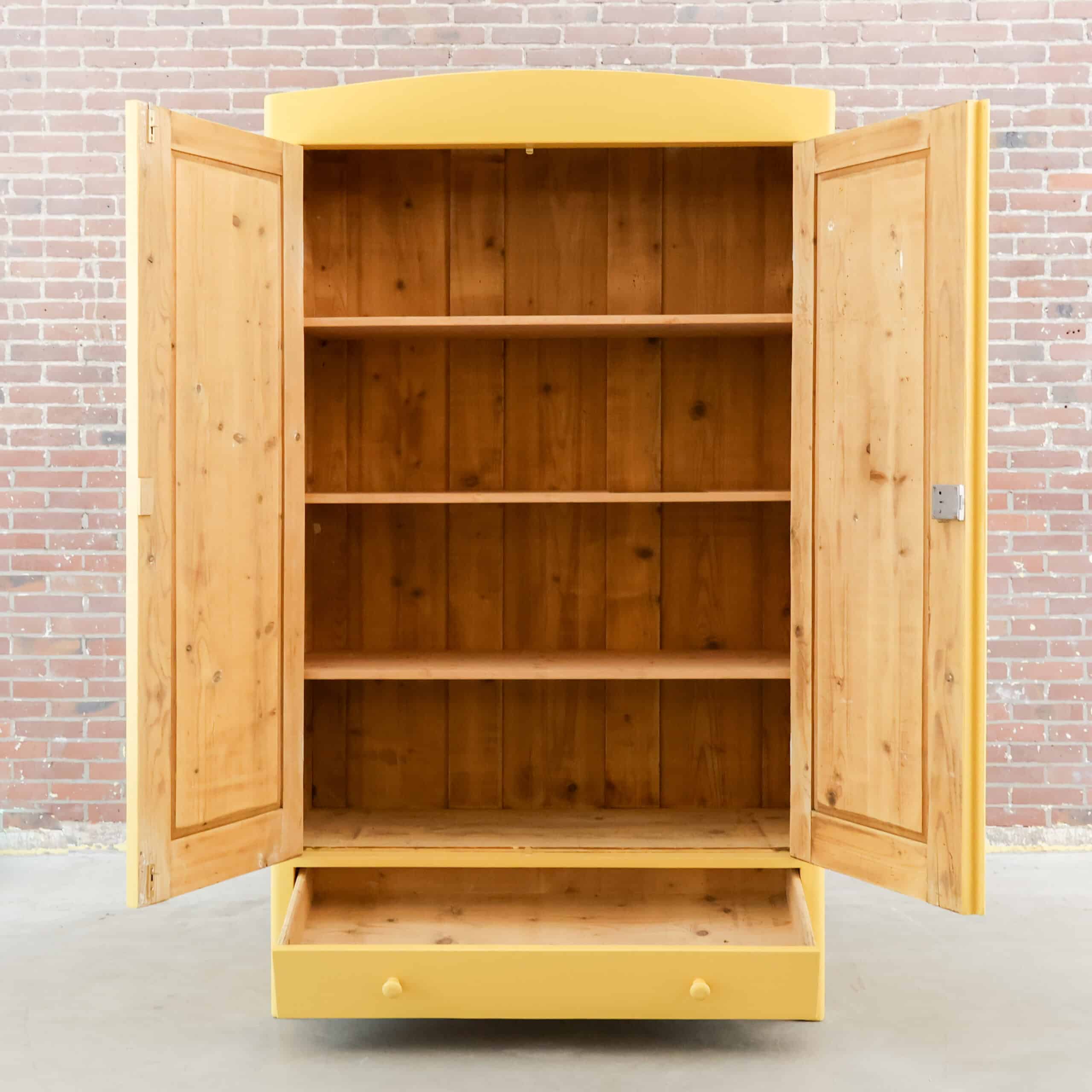 Brocante linnenkast - Afbeelding 2