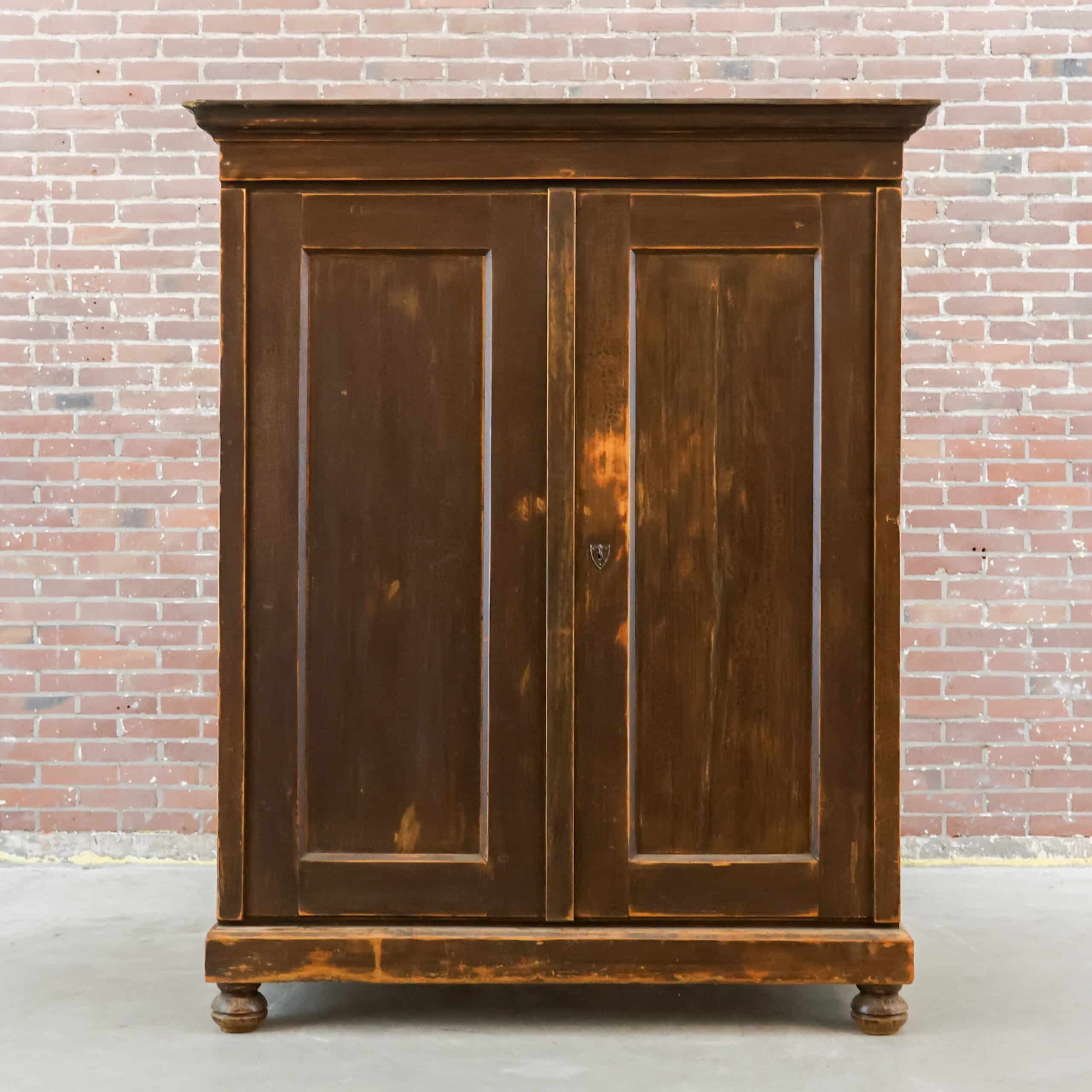 Brocante linnenkast