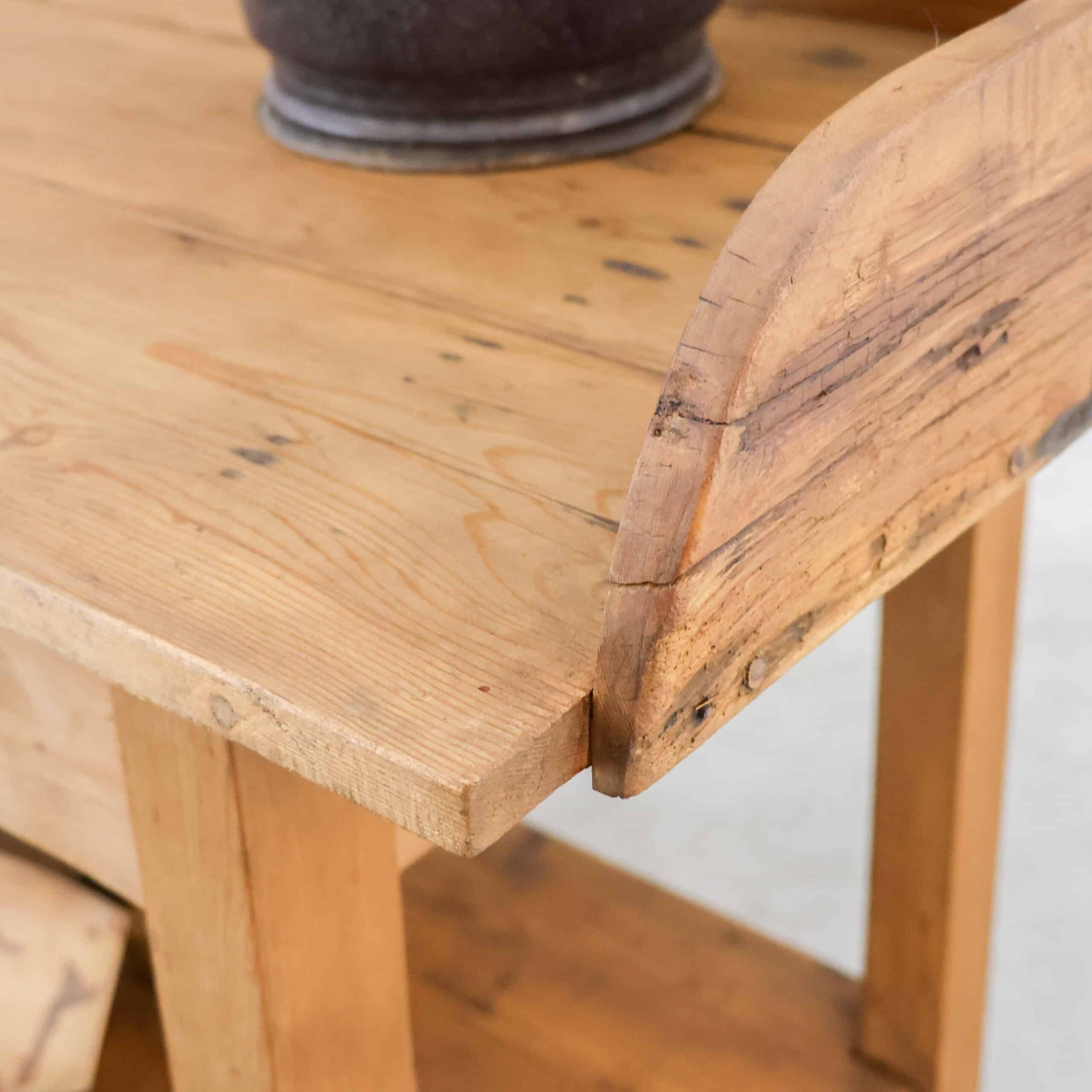 Brocante oppottafel/werktafel - Afbeelding 6