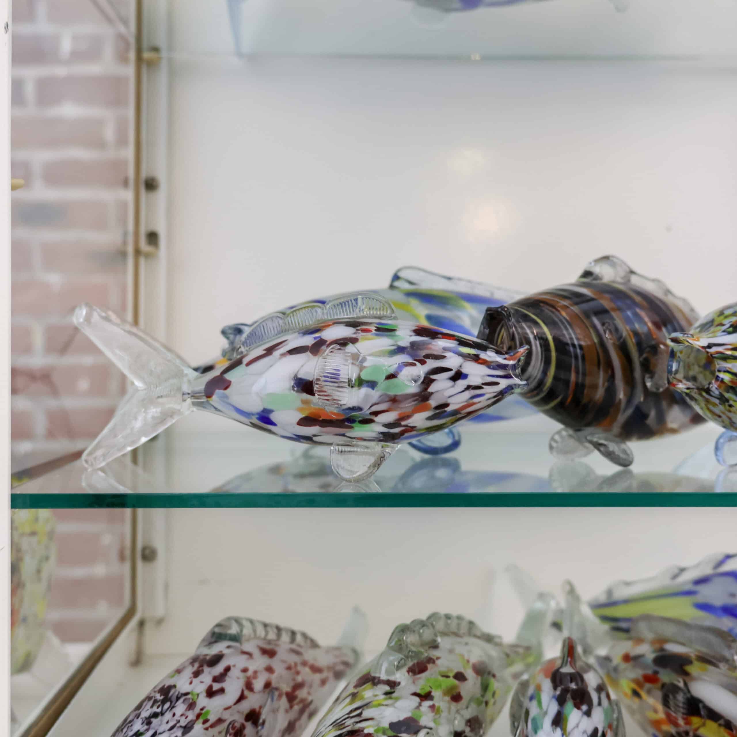 Vintage Murano stijl glazen vissen - Afbeelding 7