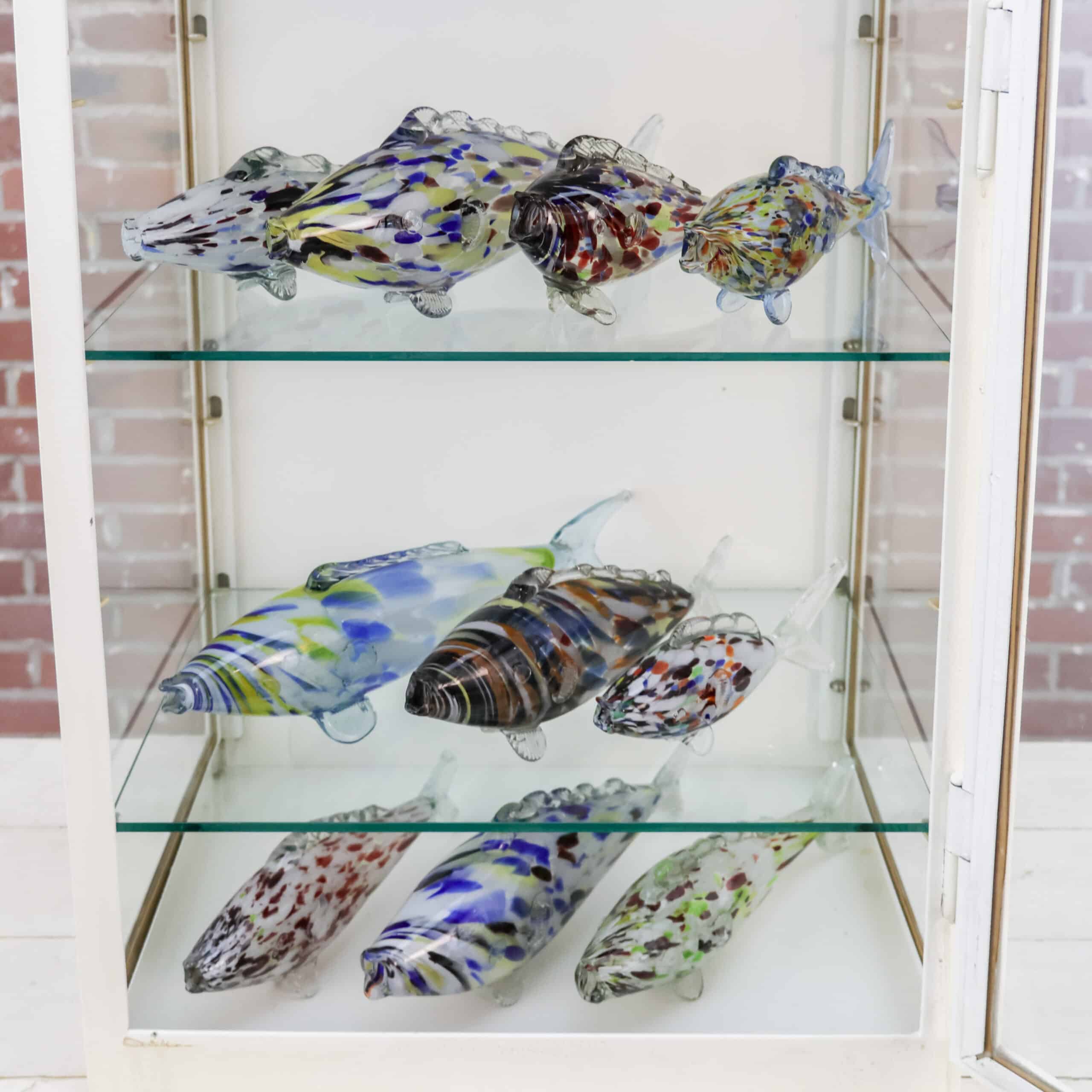 Vintage Murano stijl glazen vissen - Afbeelding 6