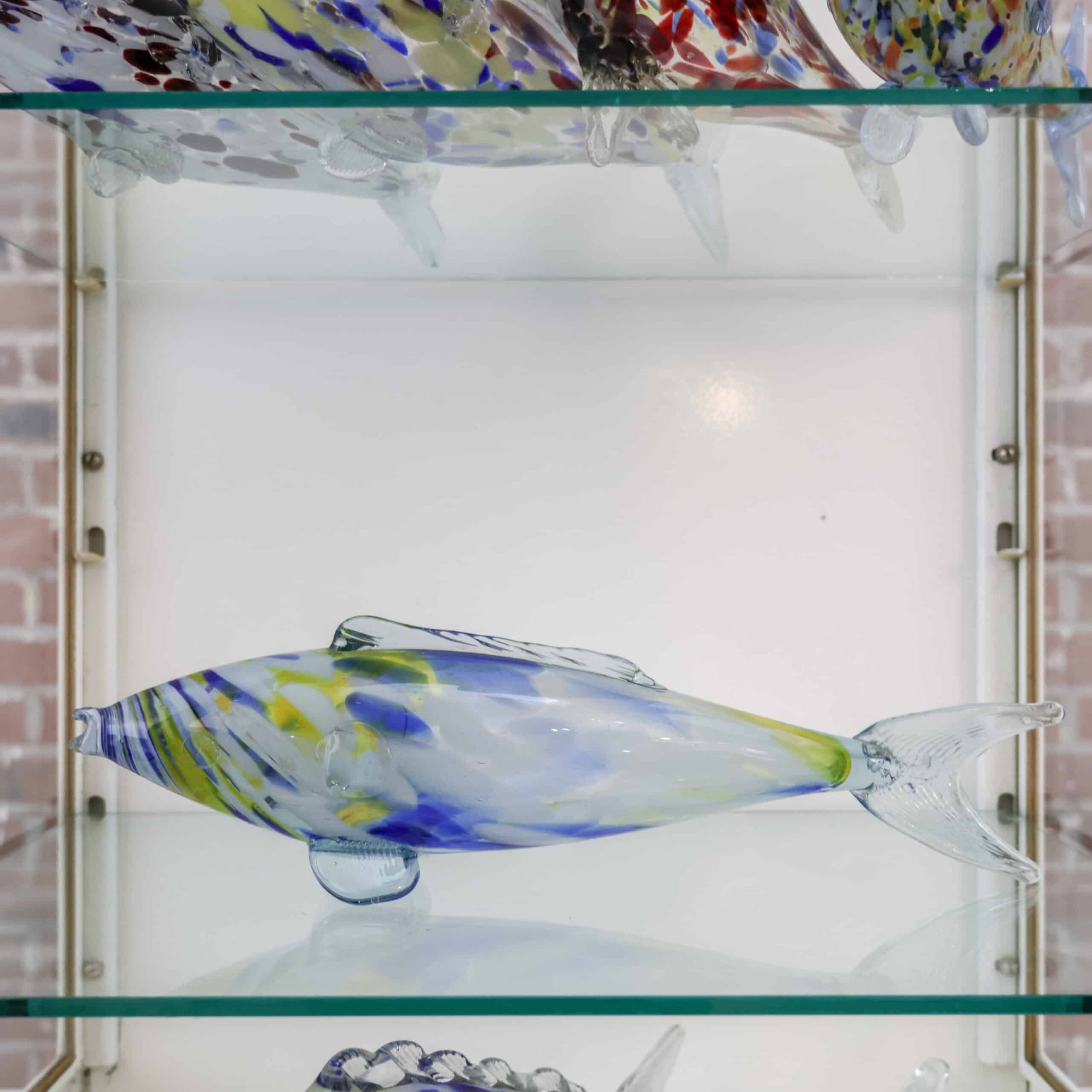 Vintage Murano stijl glazen vissen - Afbeelding 3