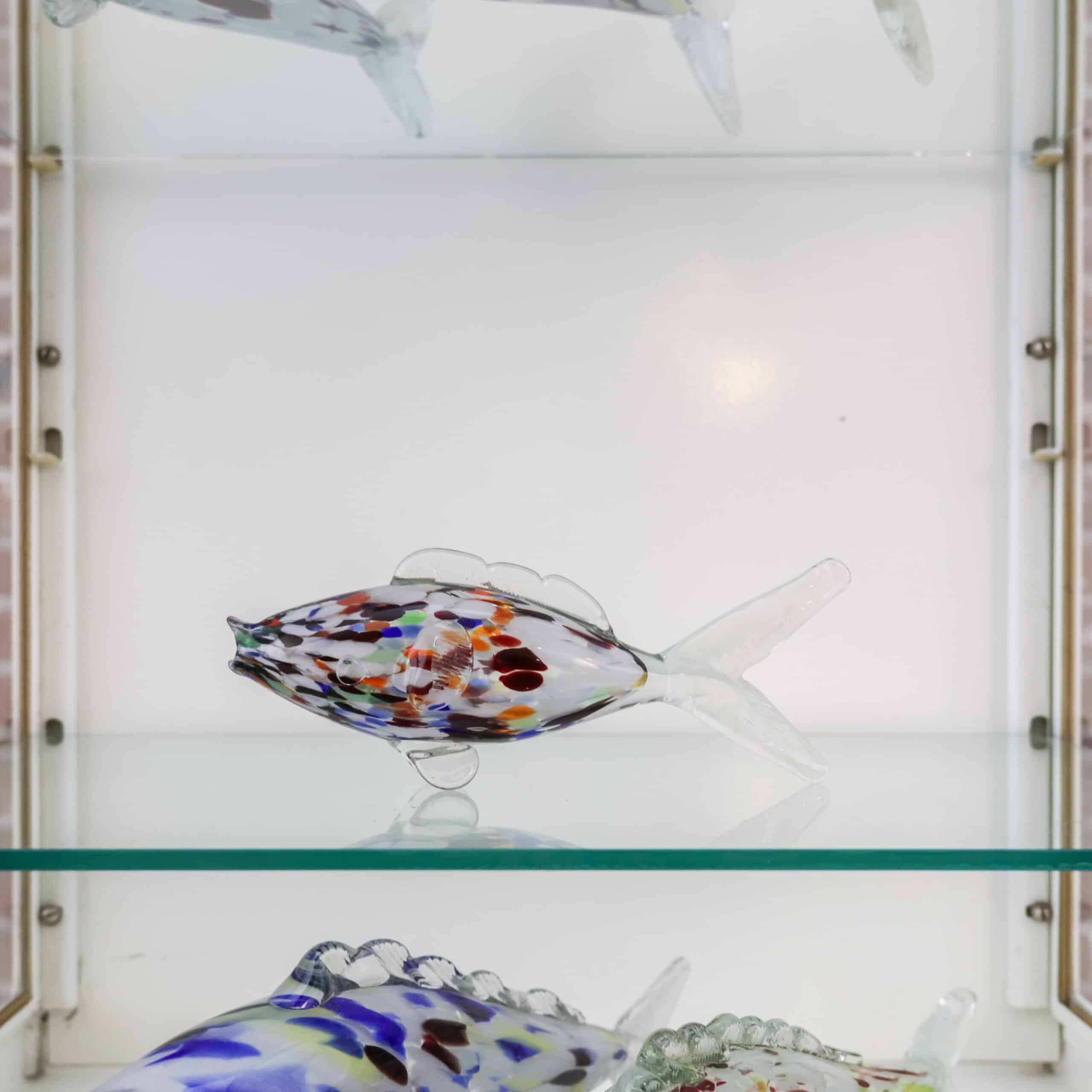 Vintage Murano stijl glazen vissen - Afbeelding 2