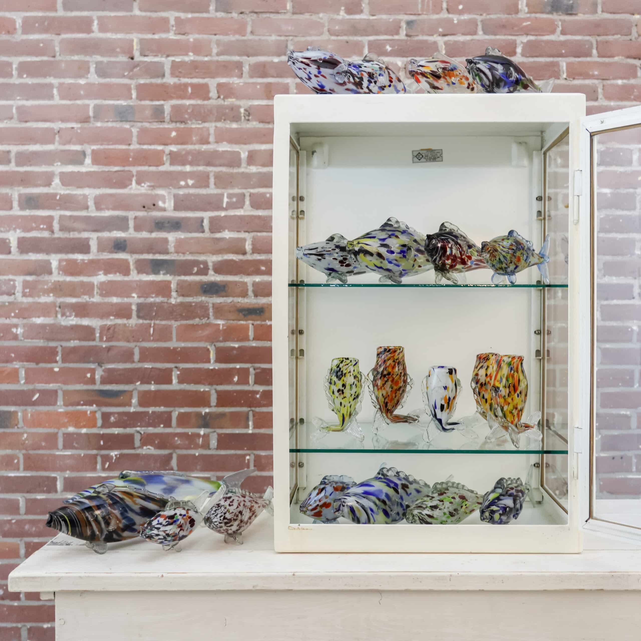 Vintage Murano stijl glazen vissen - Afbeelding 9