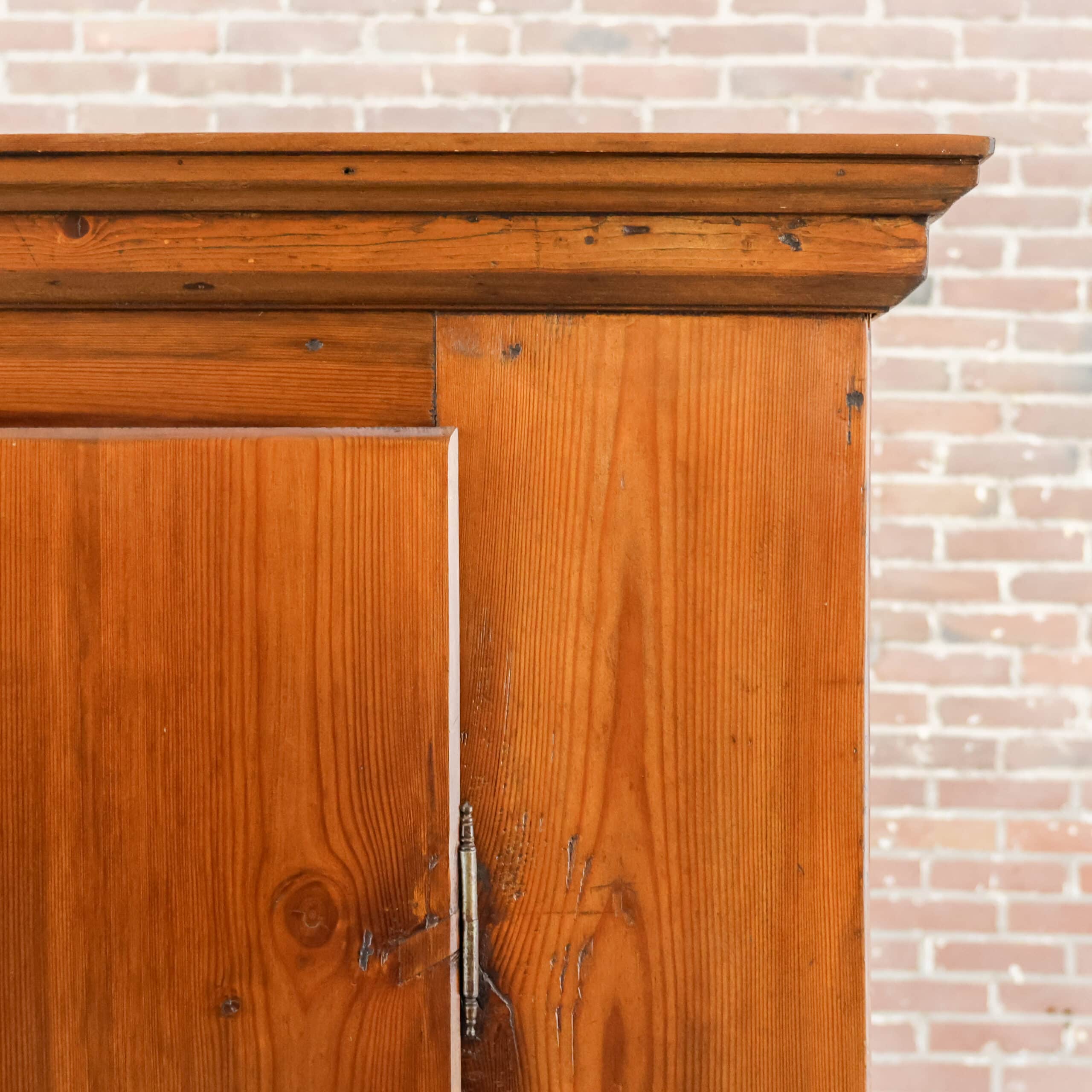 Antieke eendeurs kast - Afbeelding 3