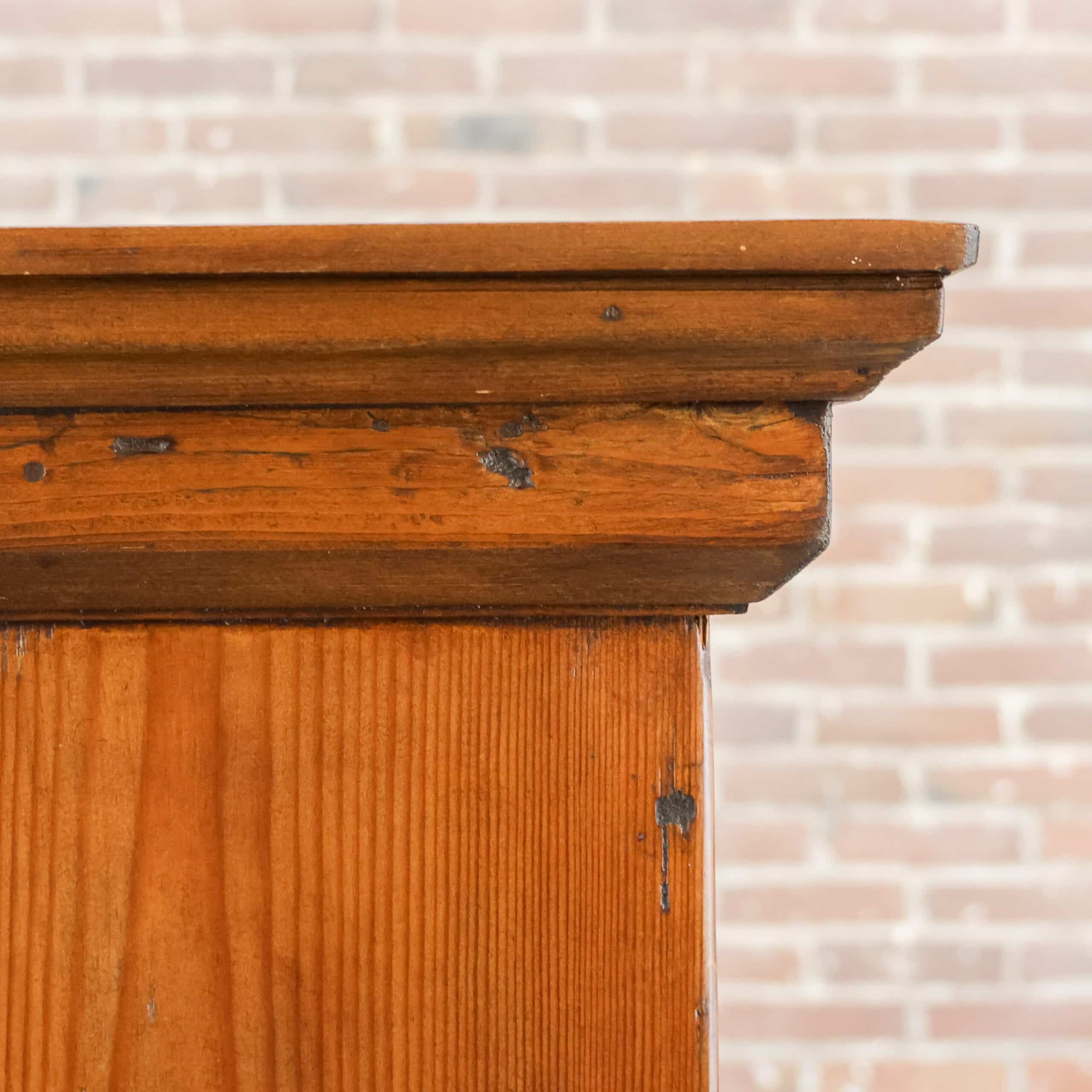 Antieke eendeurs kast - Afbeelding 5