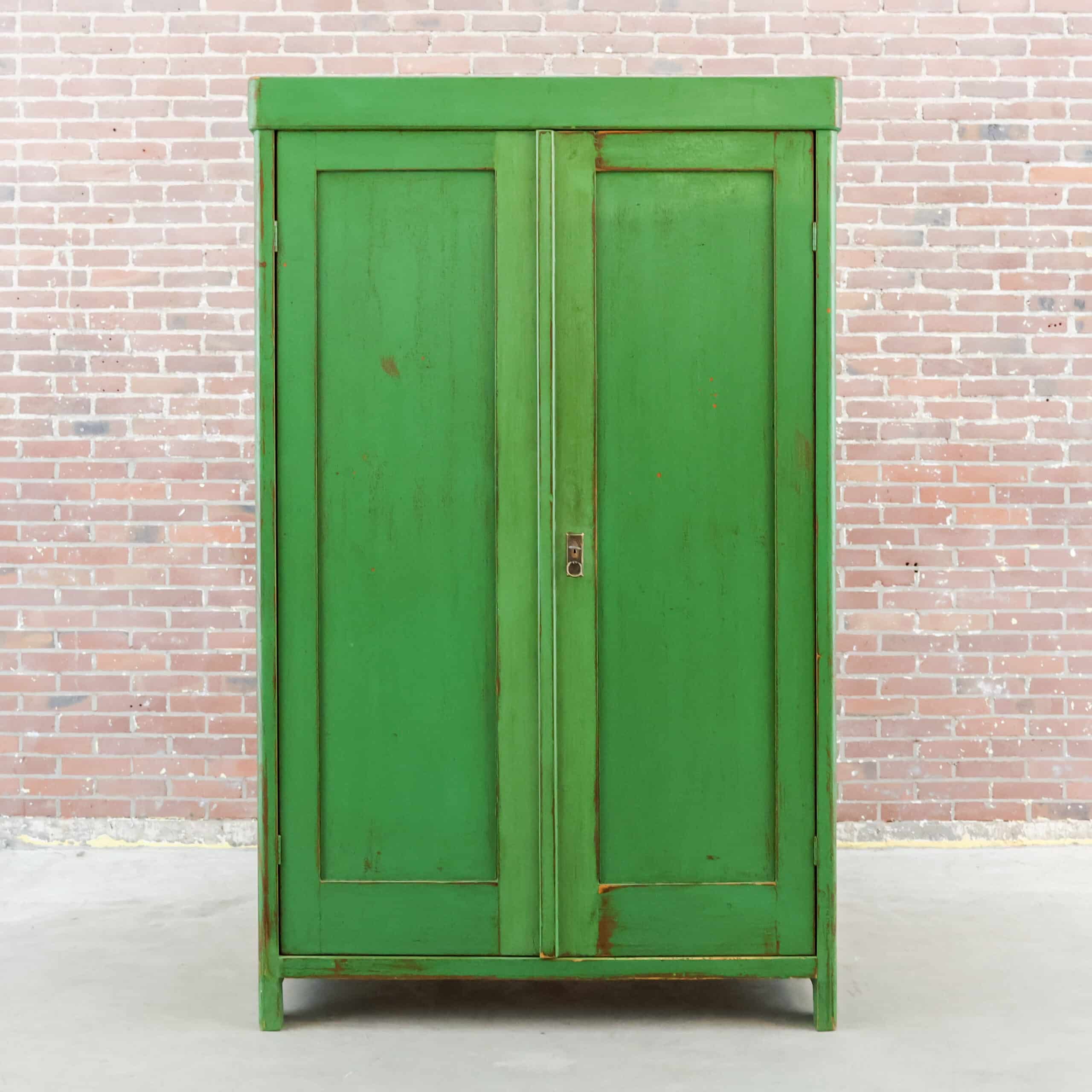 Brocante linnenkast