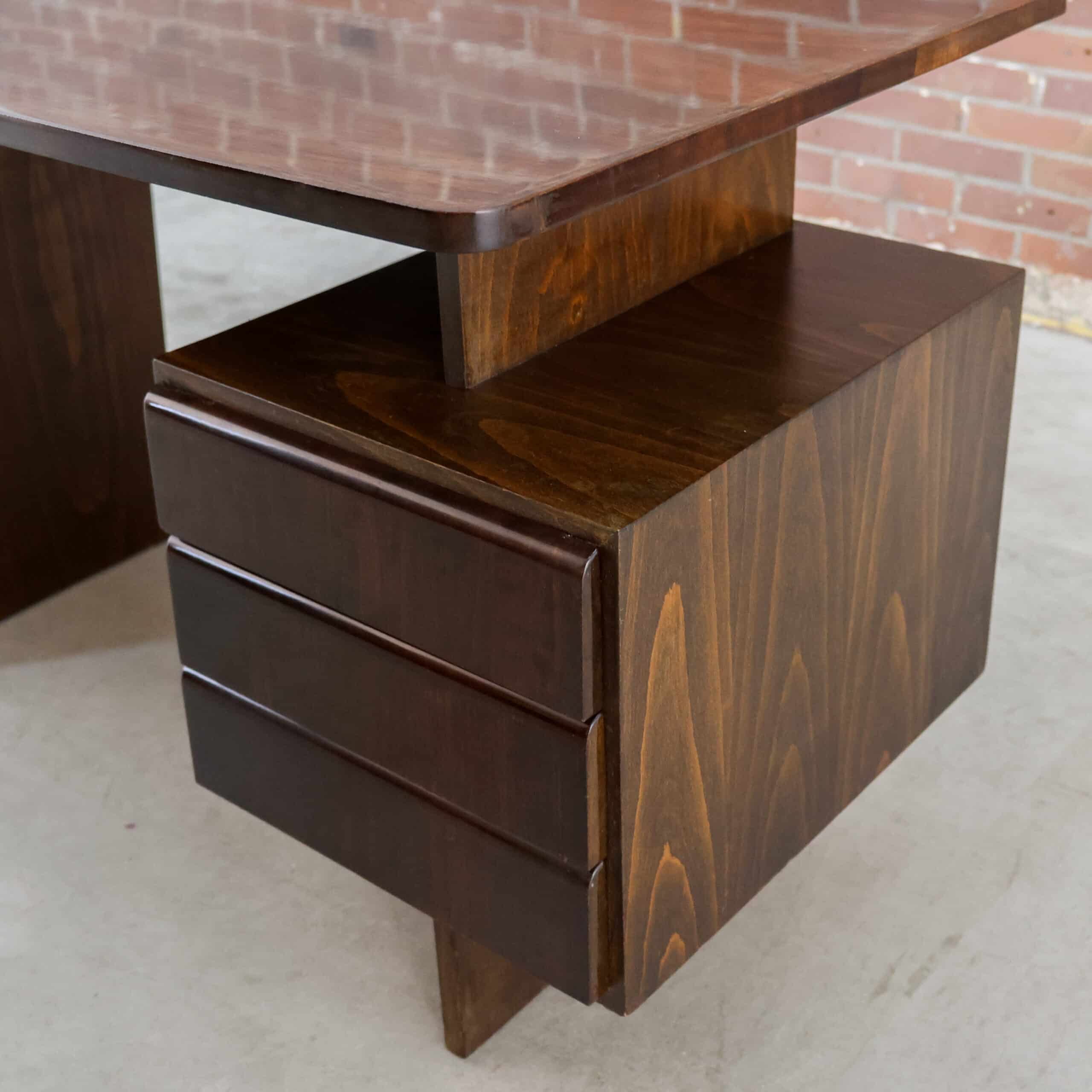 Vintage bureau - Bohumil Landsman - Afbeelding 6