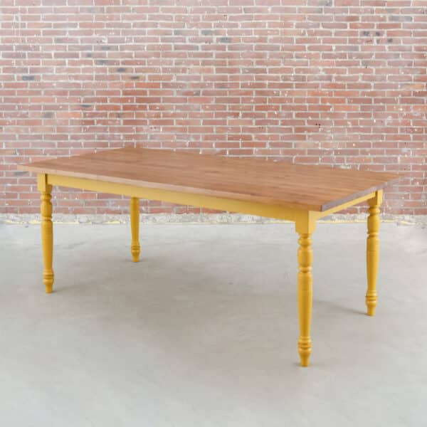 Landelijke eettafel