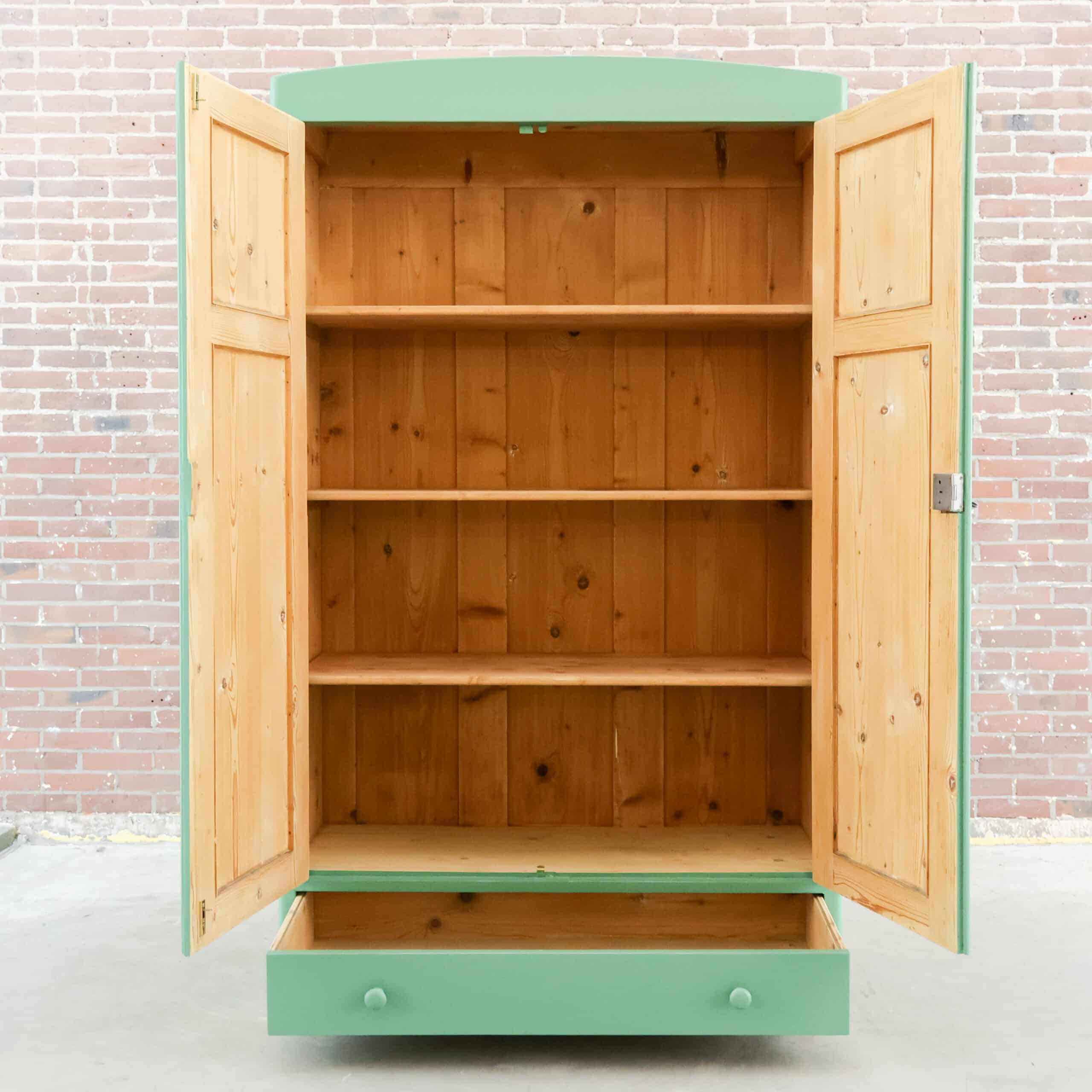Brocante linnenkast - Afbeelding 2